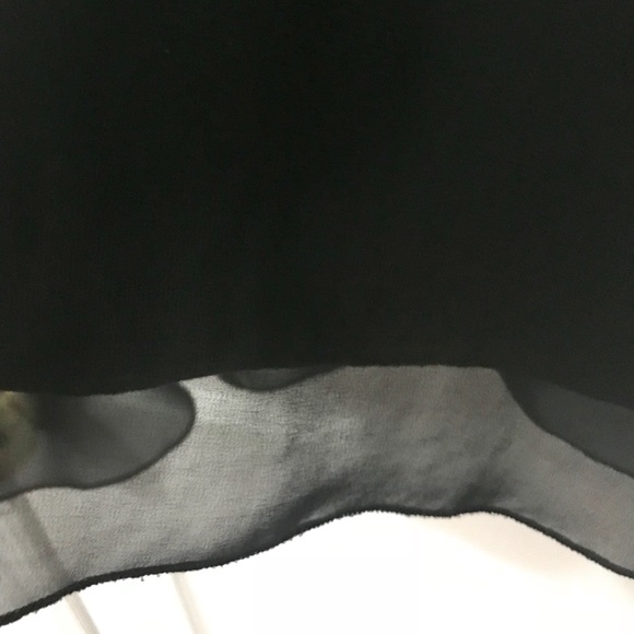 Kiss Me Black Layered Crop Top - Picture 4 of 4